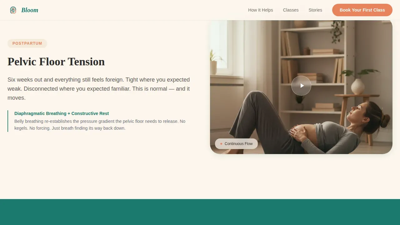 Specialist Wellness Modalities Appointment Booking Website Template