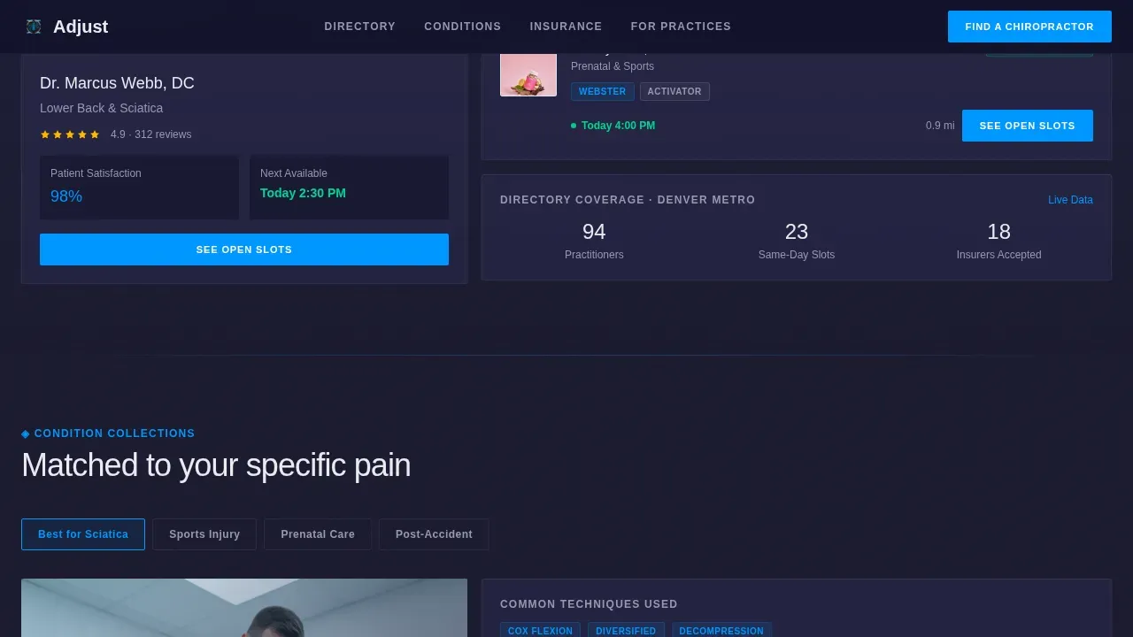 Complete Directory & Marketplace Platforms Appointment Booking Website Template