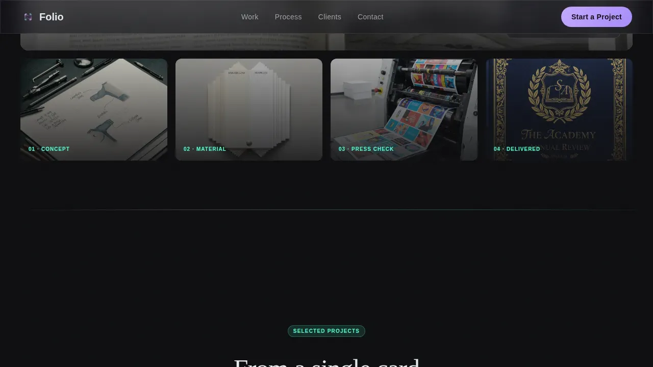 Design Portfolio Portfolio Website Template