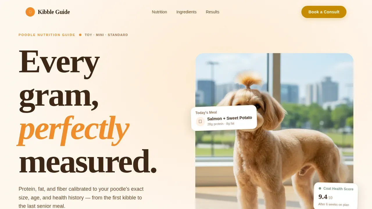 Dog Booking Website Template
