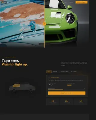 PPF Landing Page Template for Paint Protection Installers