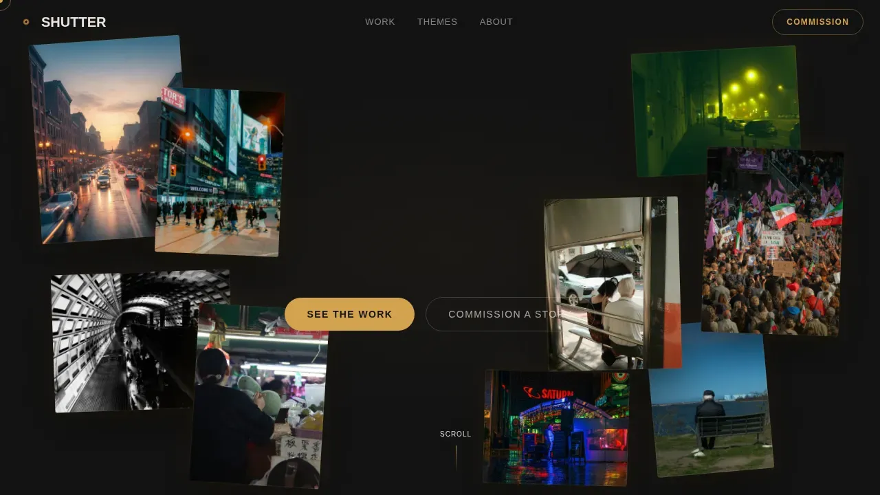 Photography Portfolio Blog & Content Website Template