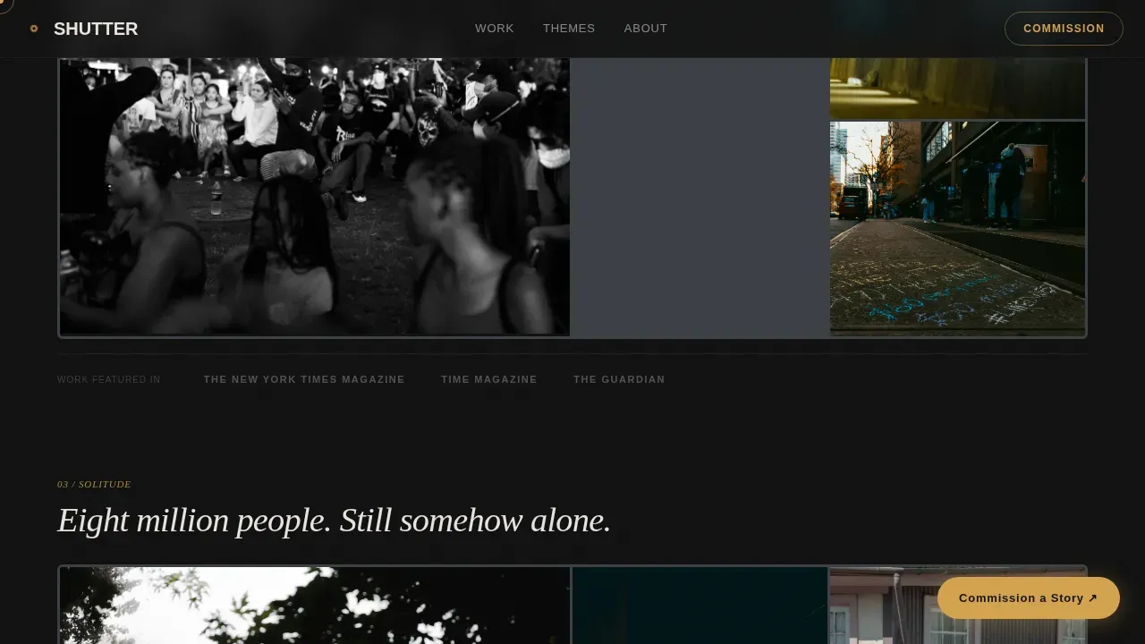 Photography Portfolio Blog & Content Website Template