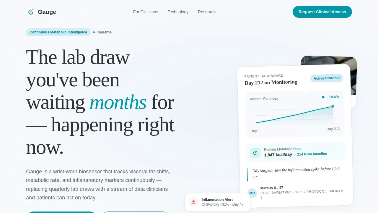 Clinical Obesity Wellness Landing Page Template