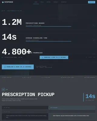 Pharmacy Digital Presence Appointment Booking Website Template
