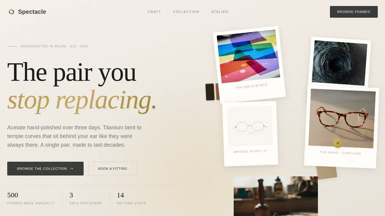 Classic Fashion Professional Website Template