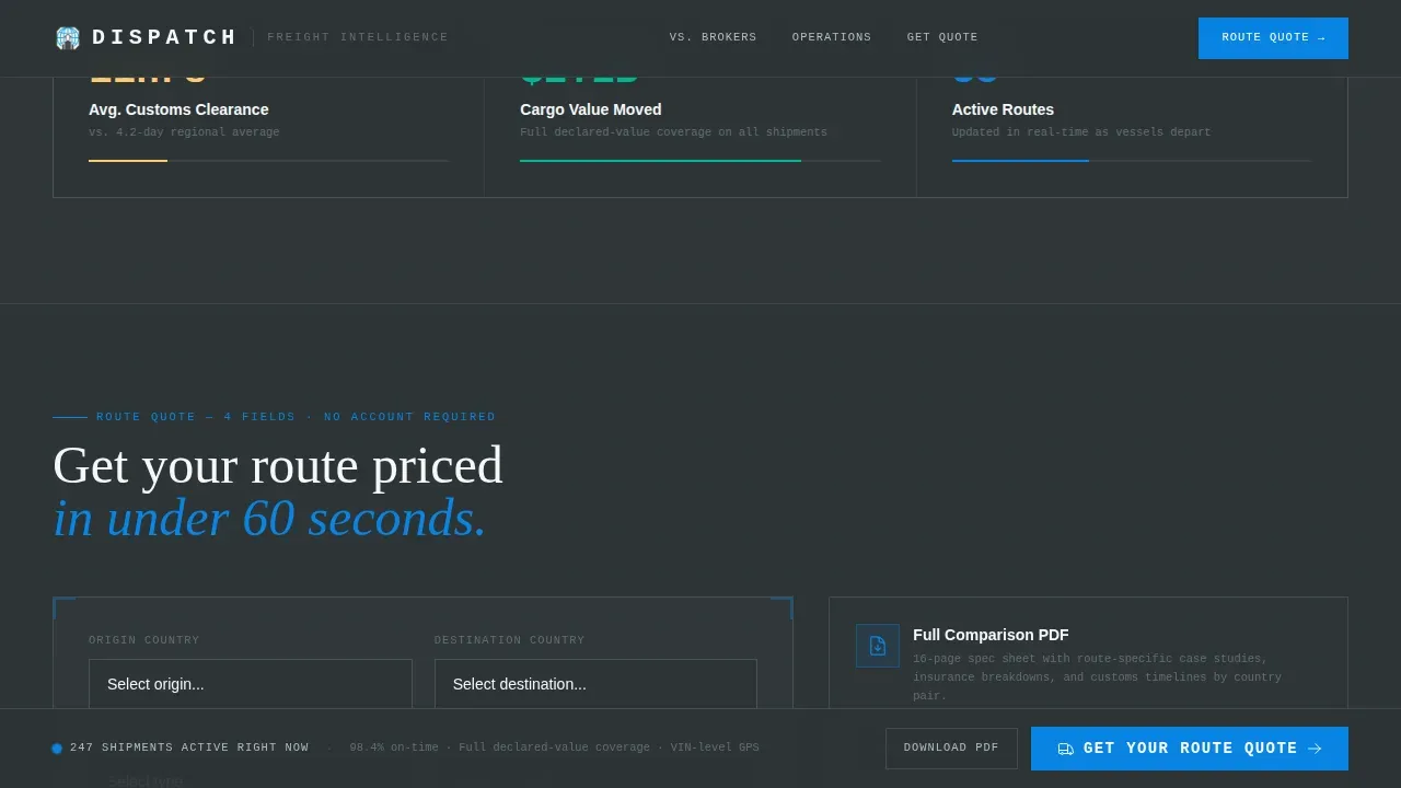 Smart Logistics Management | Free Website Template | Rocket