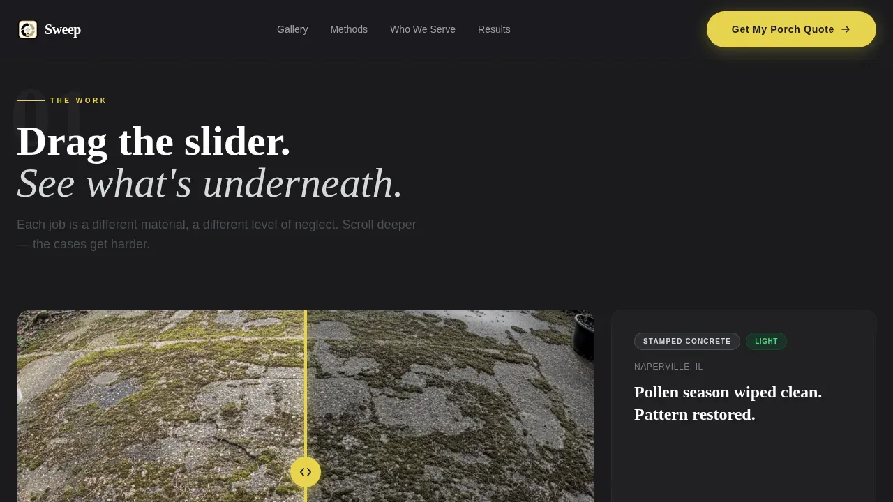 Expert Cleaning Portfolio Landing Page Template
