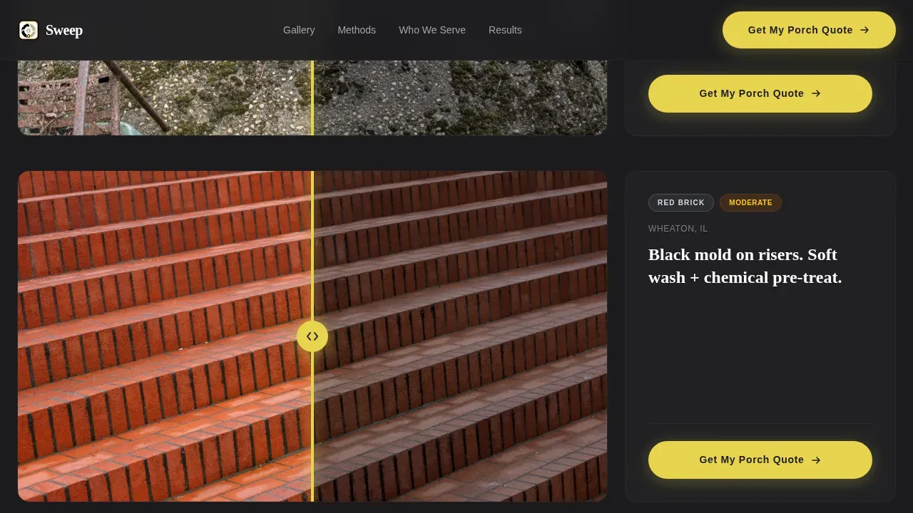 Expert Cleaning Portfolio Landing Page Template