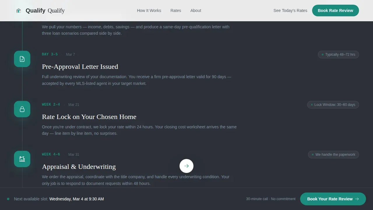 Single Family Home Real Estate Professional Website Template