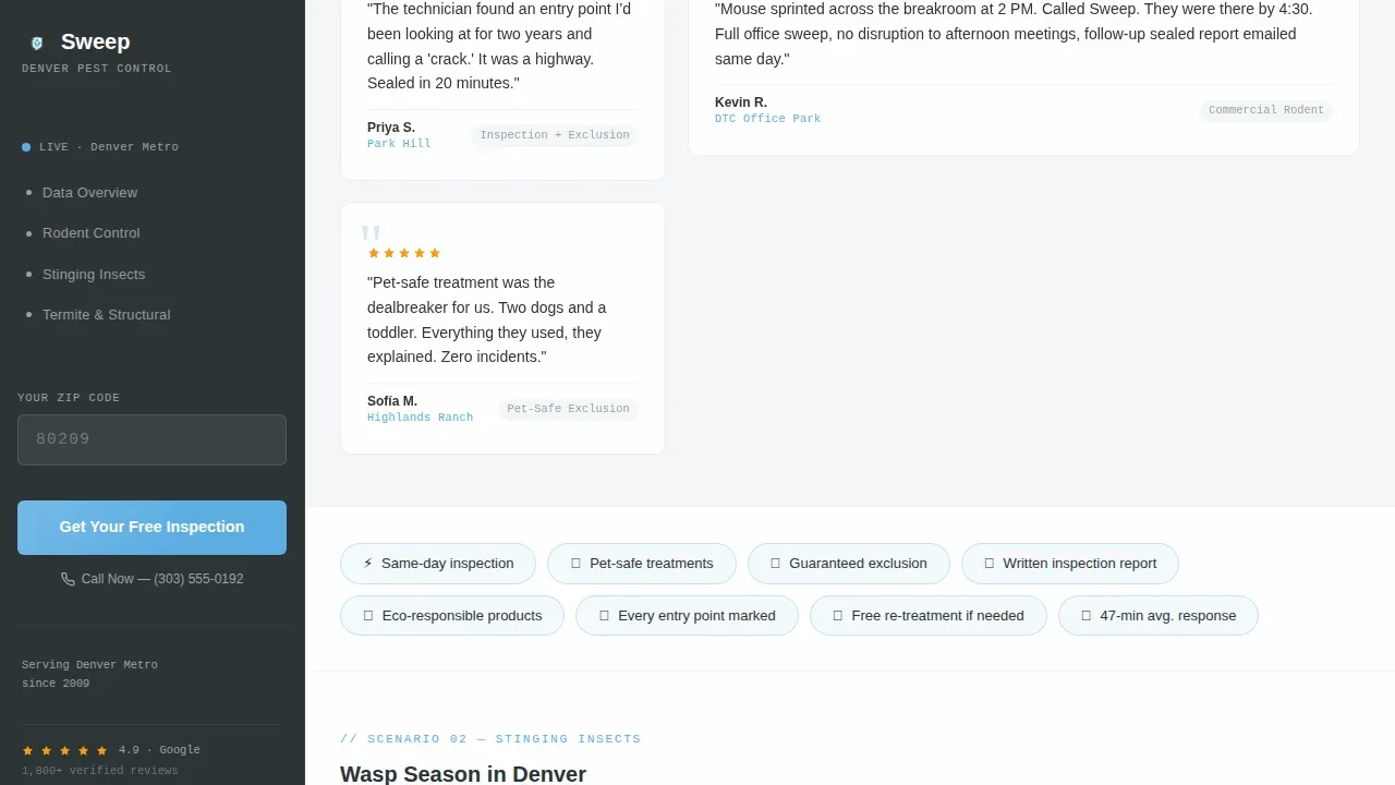 Premium Control Service | Free Website Template | Rocket