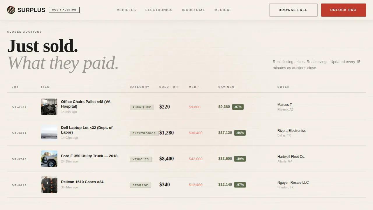 Auction Platforms & Types Pre-Launch & Coming Soon Website Template