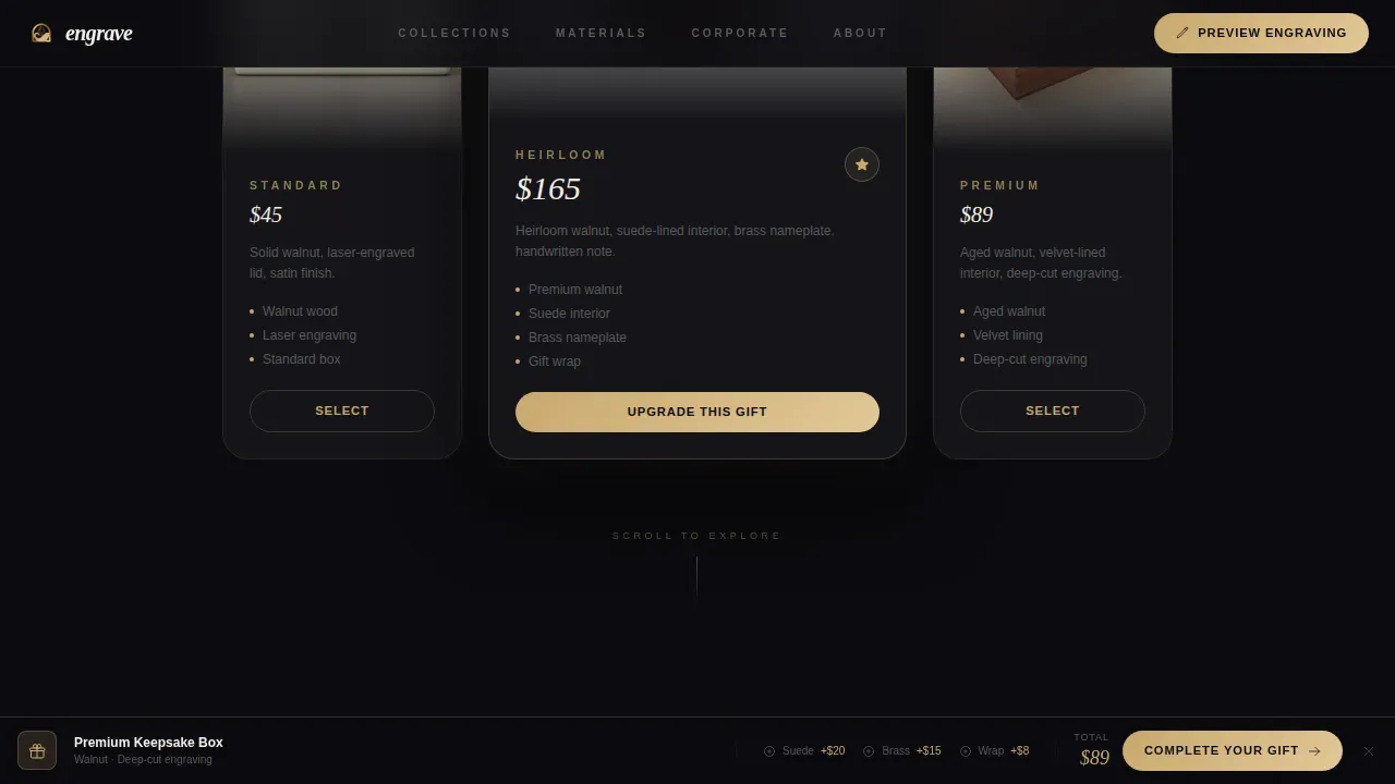 Expert Gift & Specialty Store Professional Website Template