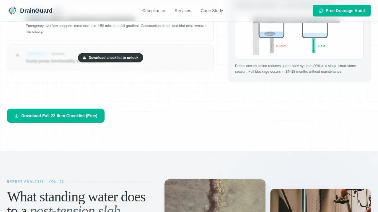Compliance Gutter Specialist | Free Website Template | Rocket