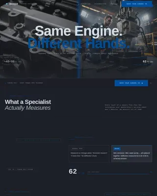 Car Dealership Booking Website Template