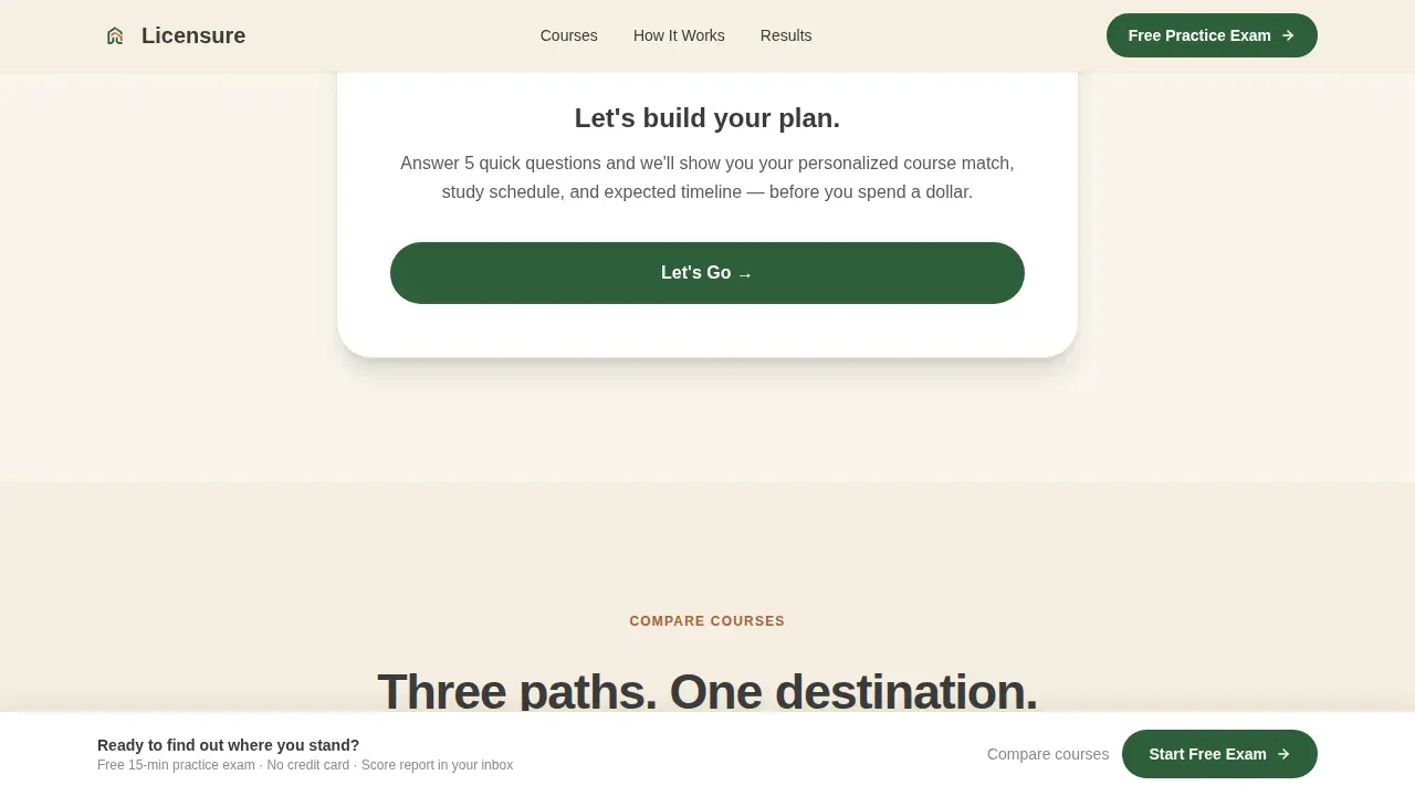 Family-Focused Realty Academy Landing Page Template
