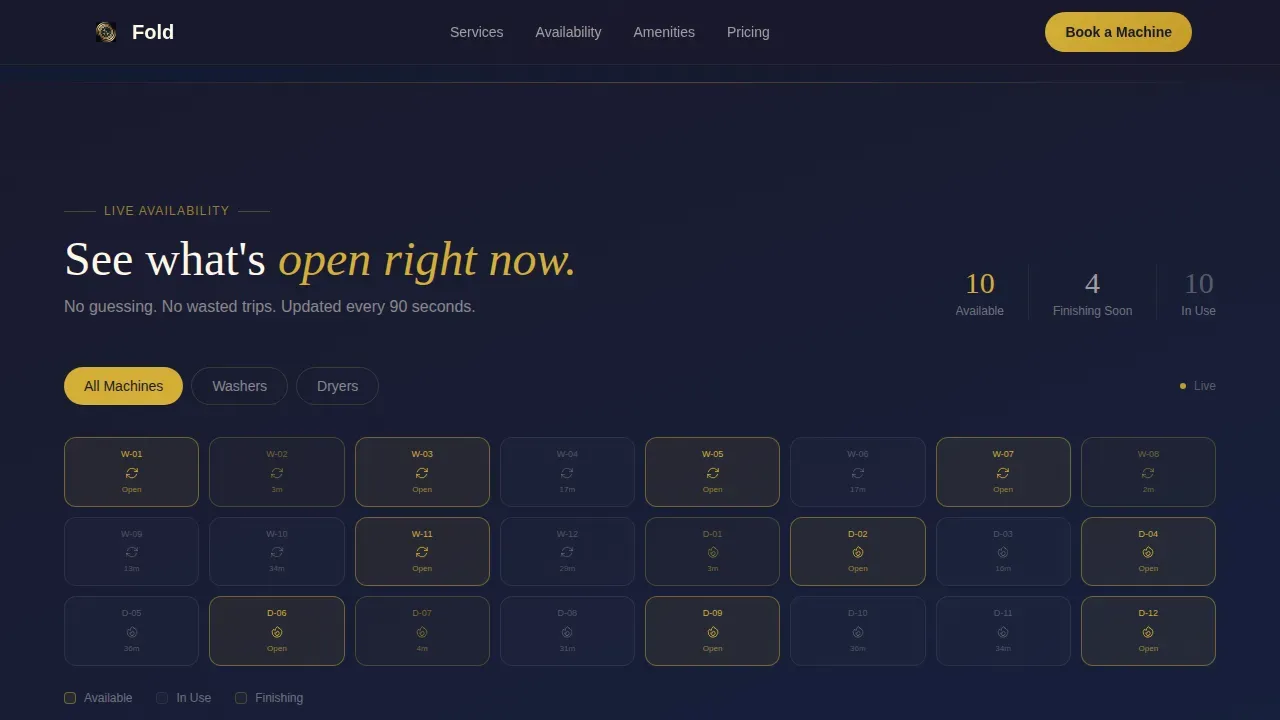 Local Brick & Mortar Business Appointment Booking Website Template