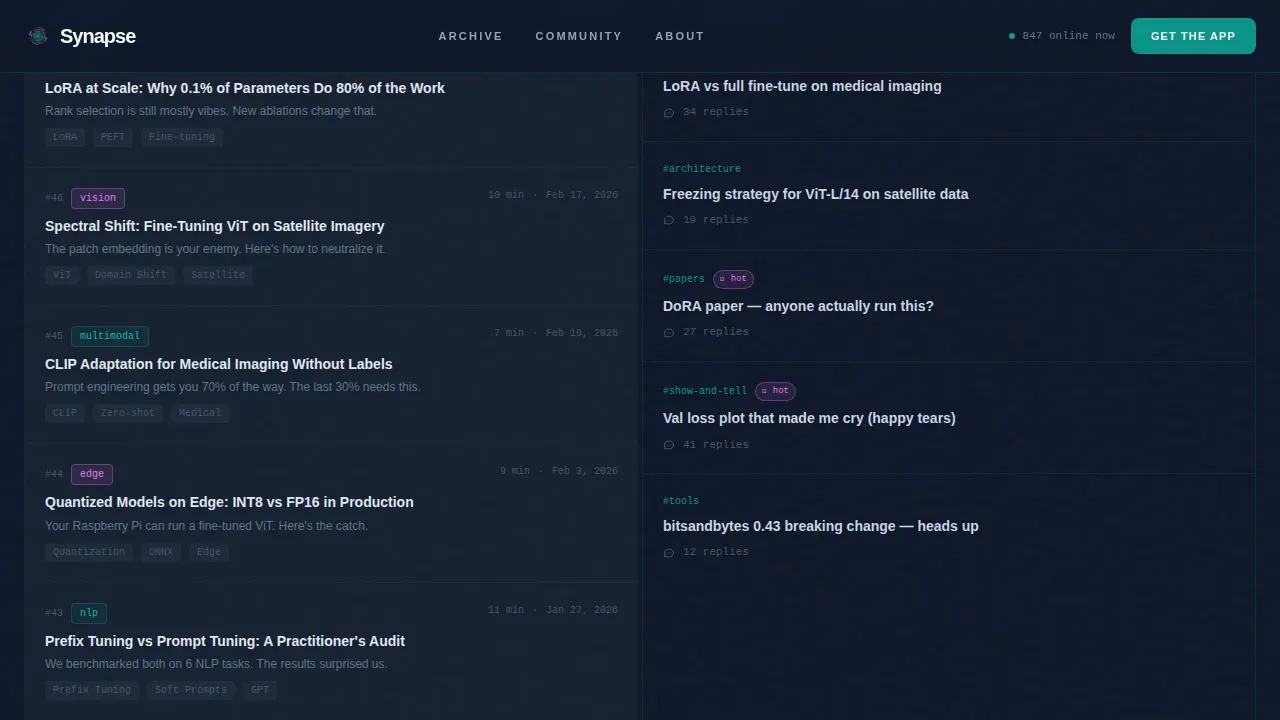Transfer Learning Newsletter & Community Landing Page