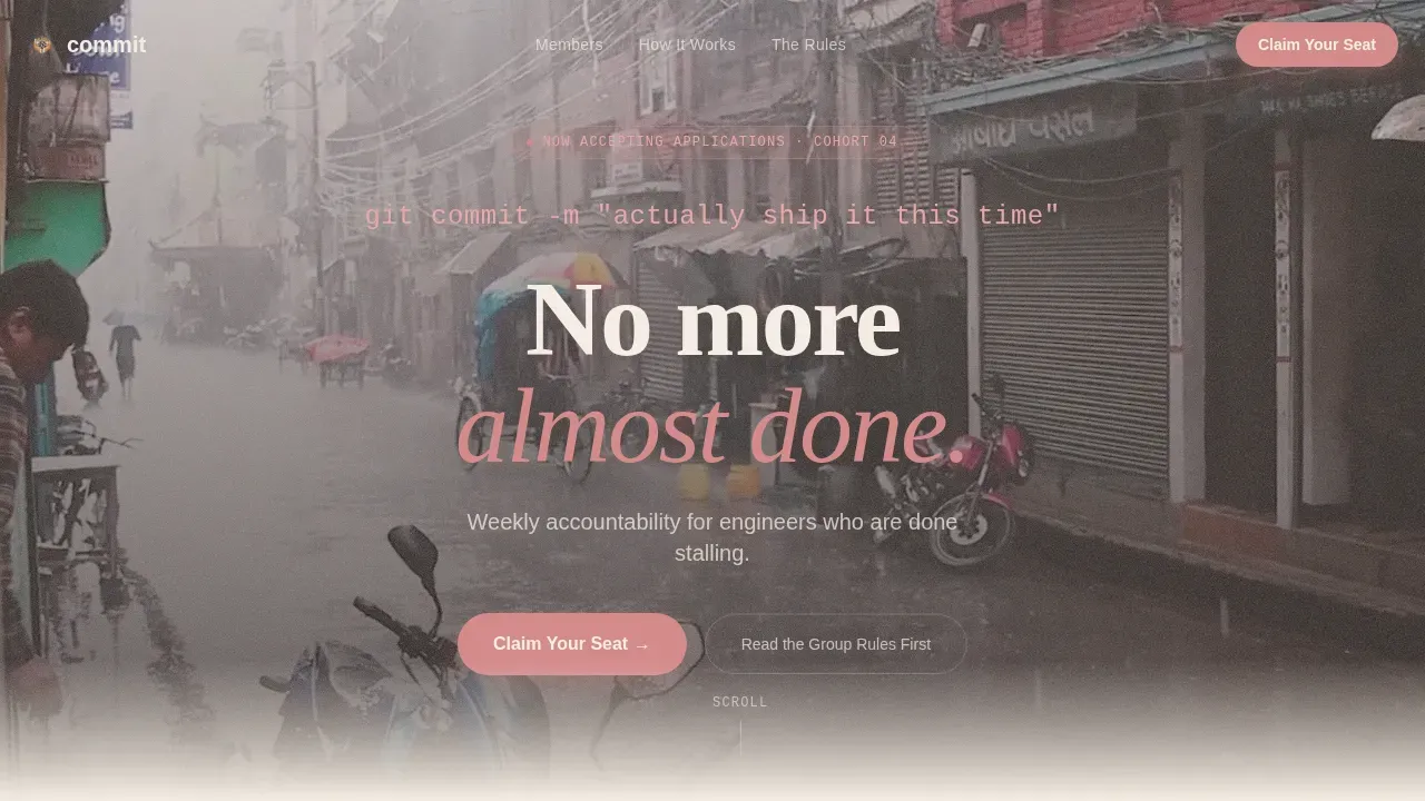 Engineers Accountability Group Landing Page Template
