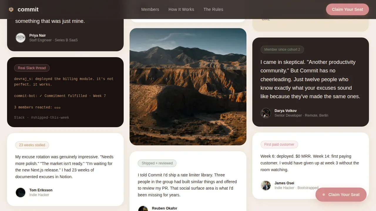 Engineers Accountability Group Landing Page Template