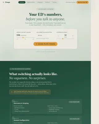 Emergency Medicine Cost Estimator Website Template