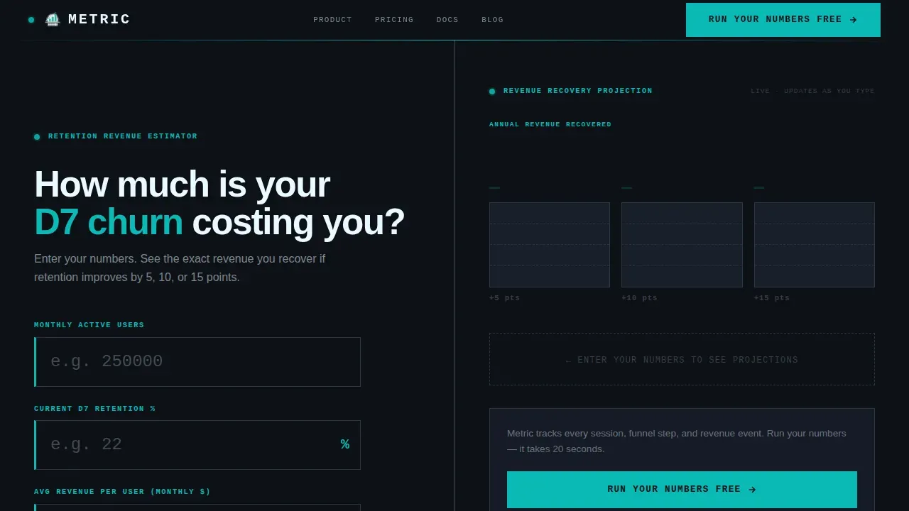 Premium App Intelligence Landing Page Template
