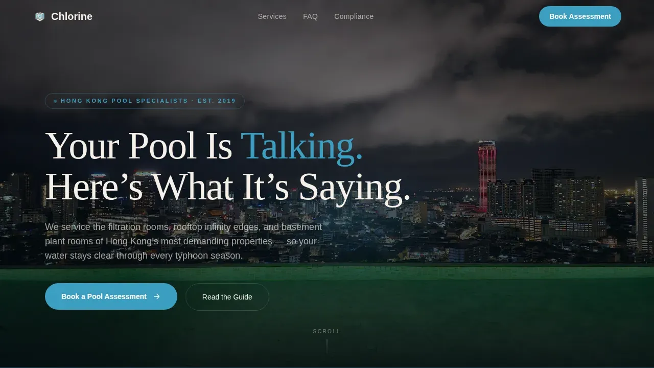 Expert Pool Maintenance | Free Website Template | Rocket