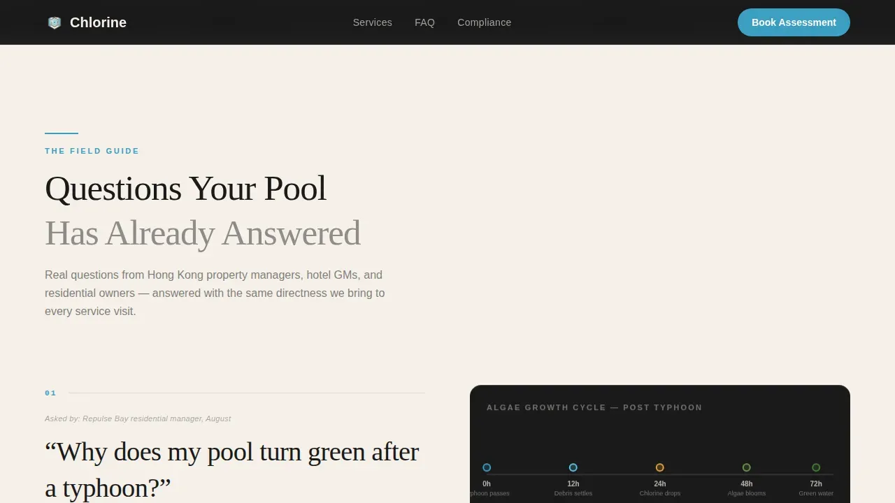 Expert Pool Maintenance | Free Website Template | Rocket