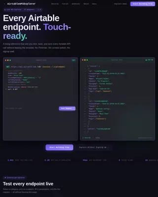 No-Code Platform Documentation Specialist Professional Website Template