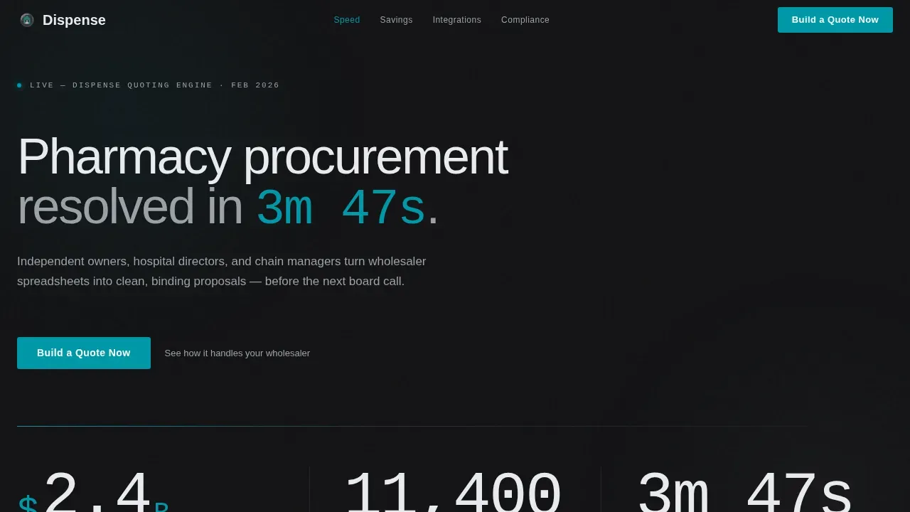 Pharmacy Software Professional Website Template