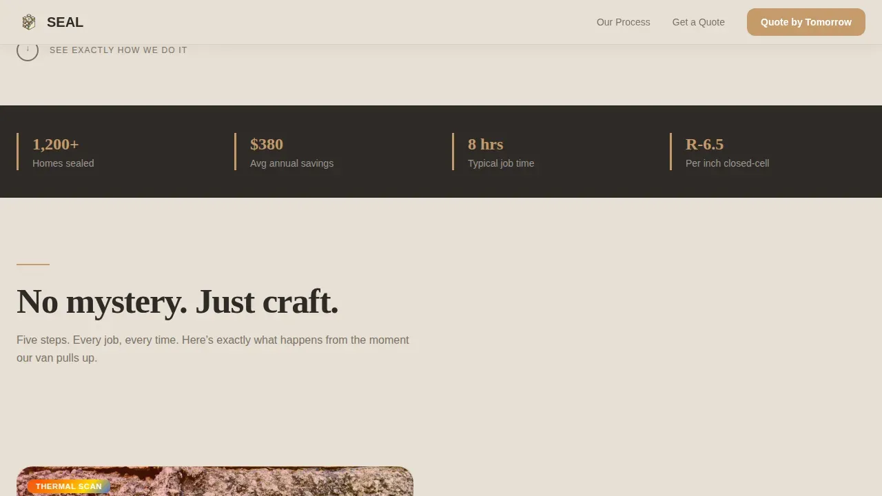Spray Foam Insulation Landing Page Template
