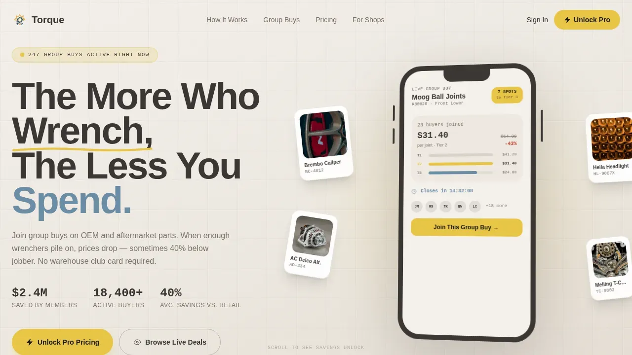 Auto Parts E-Commerce Professional Website Template