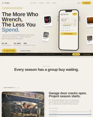 Auto Parts E-Commerce Professional Website Template