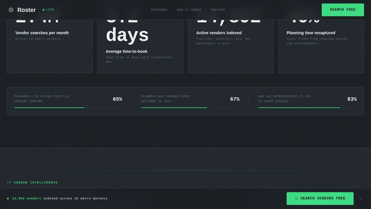 Specialist Directory & Marketplace Platforms Pricing & Packages Website Template