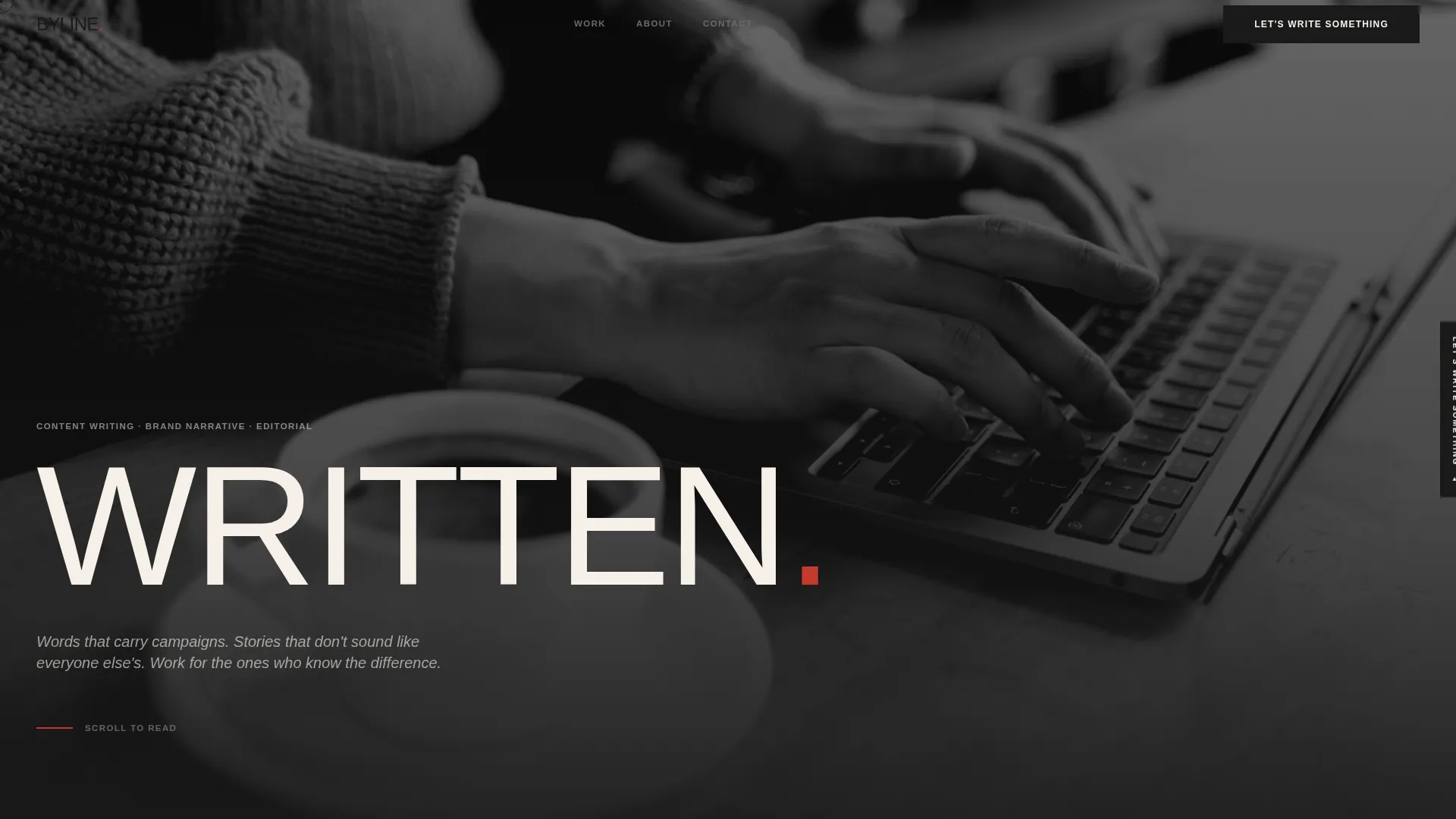 Content Writer Portfolio Reviews Website Template
