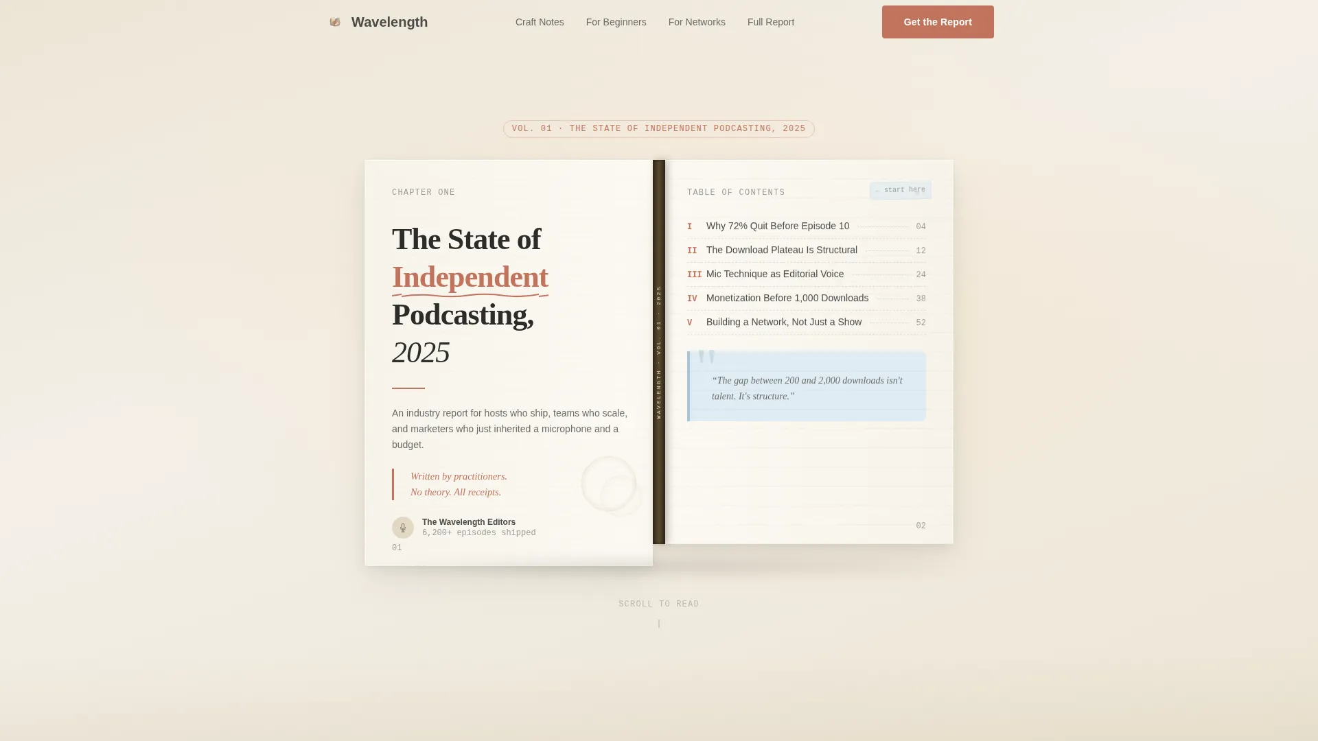Podcast About Podcasting Content Booking Website Template