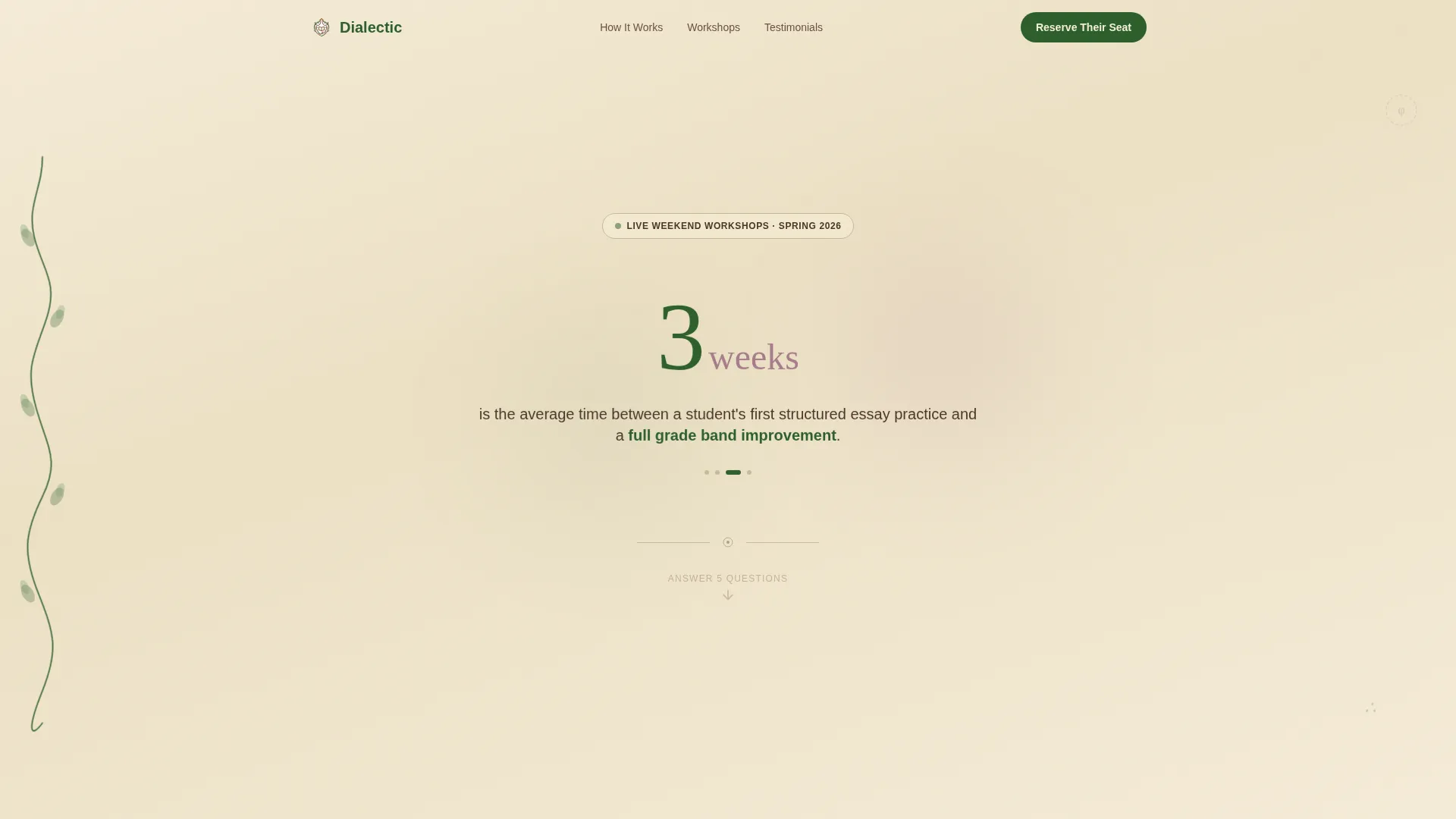 Philosophy Education Professional Website Template