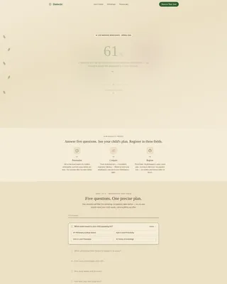 Philosophy Education Professional Website Template