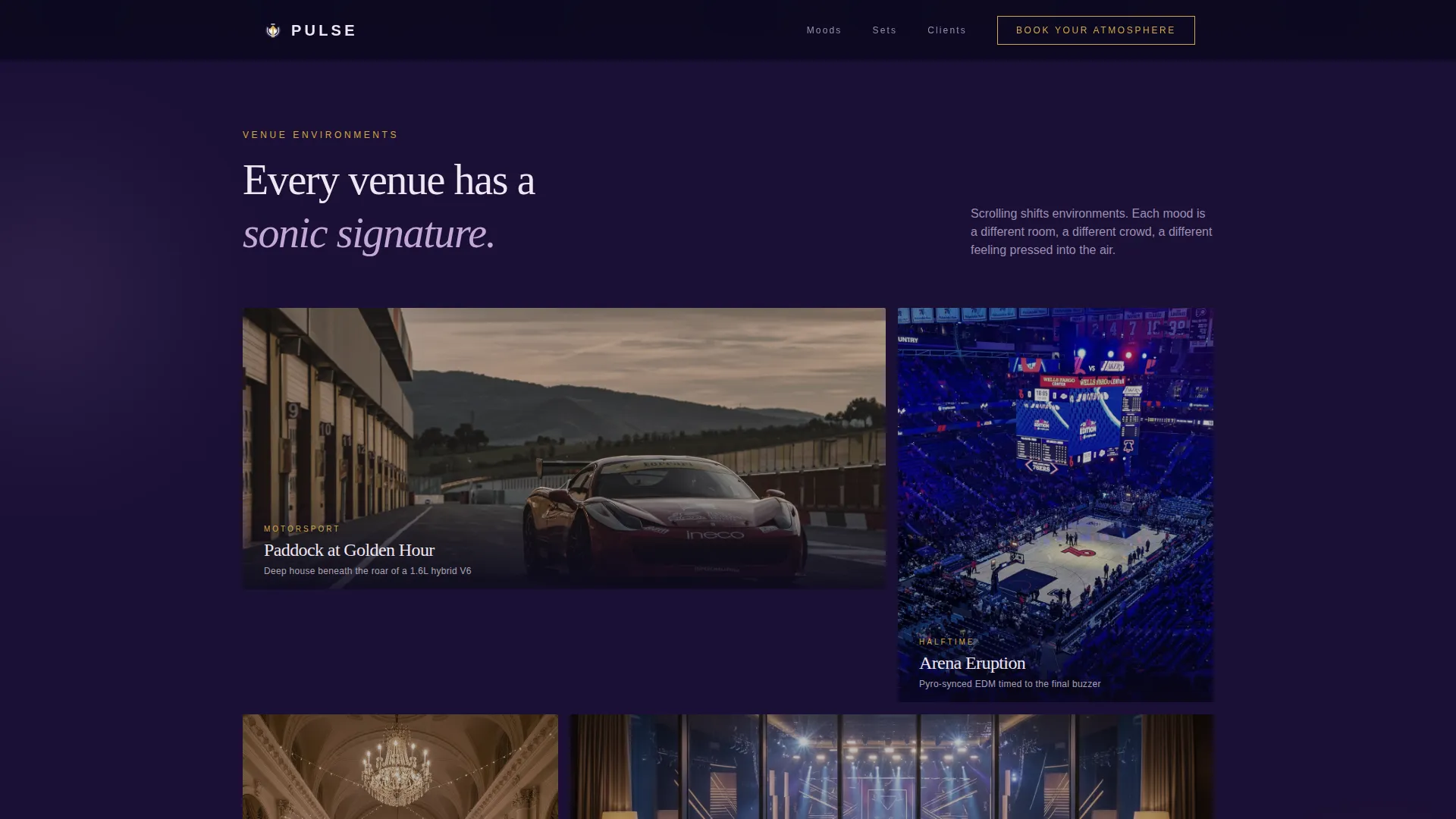 Sports Event Event Booking Website Template