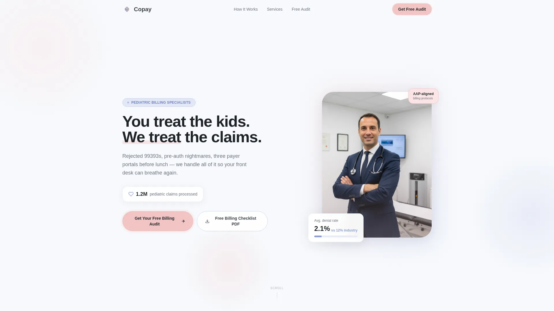 Pediatrician Professional Website Template