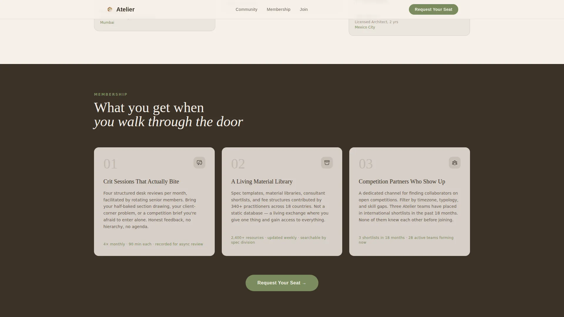 Architects Community Professional Website Template