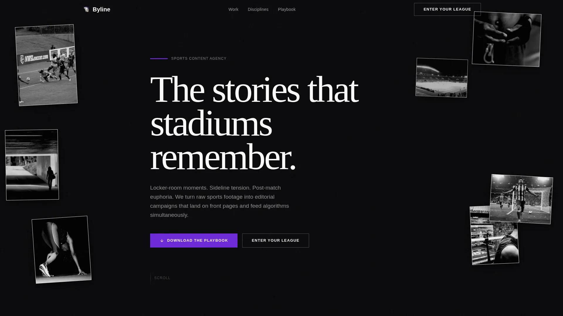 Sports Marketing & Agency Directory Website Template
