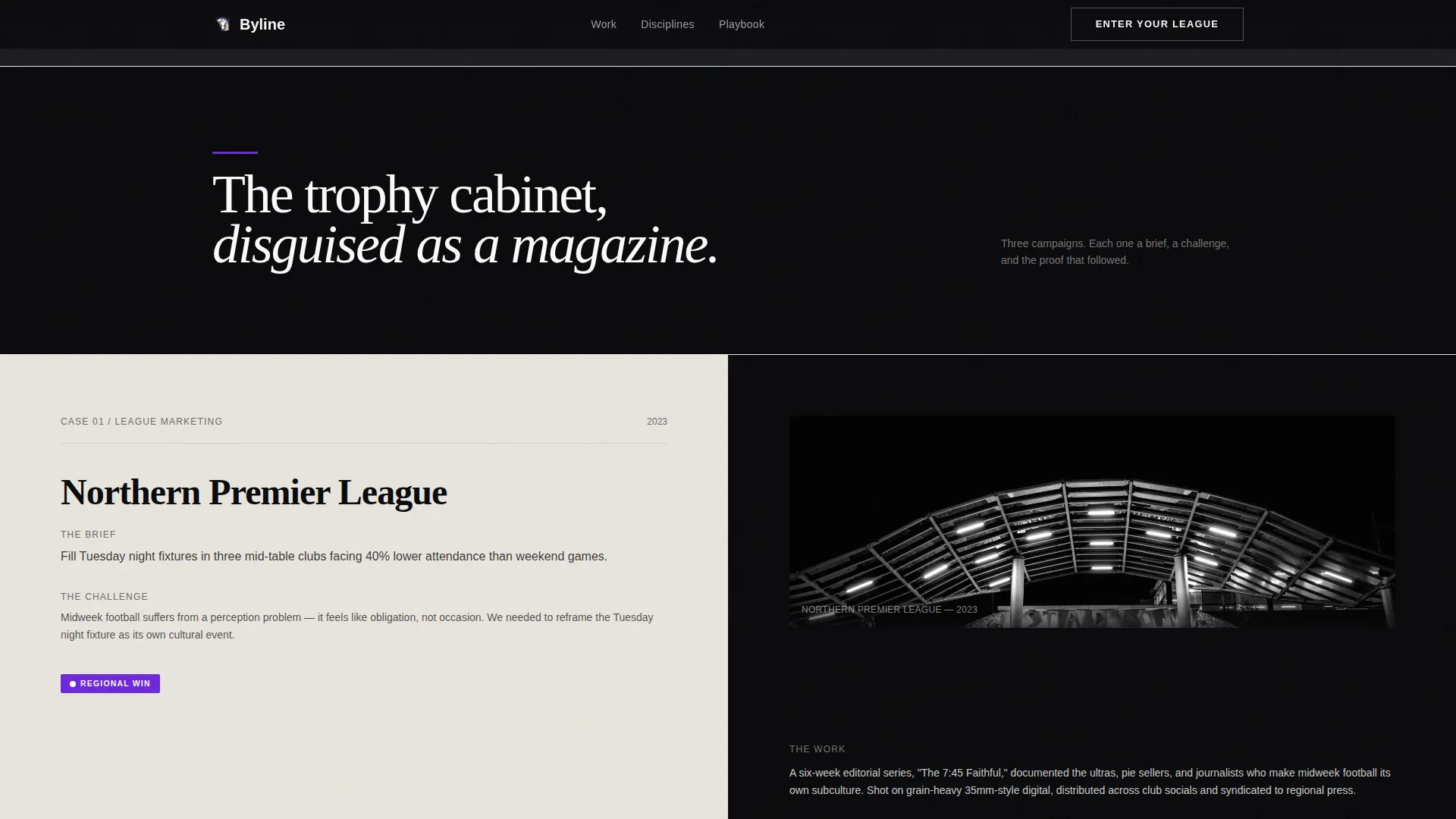 Sports Marketing & Agency Directory Website Template