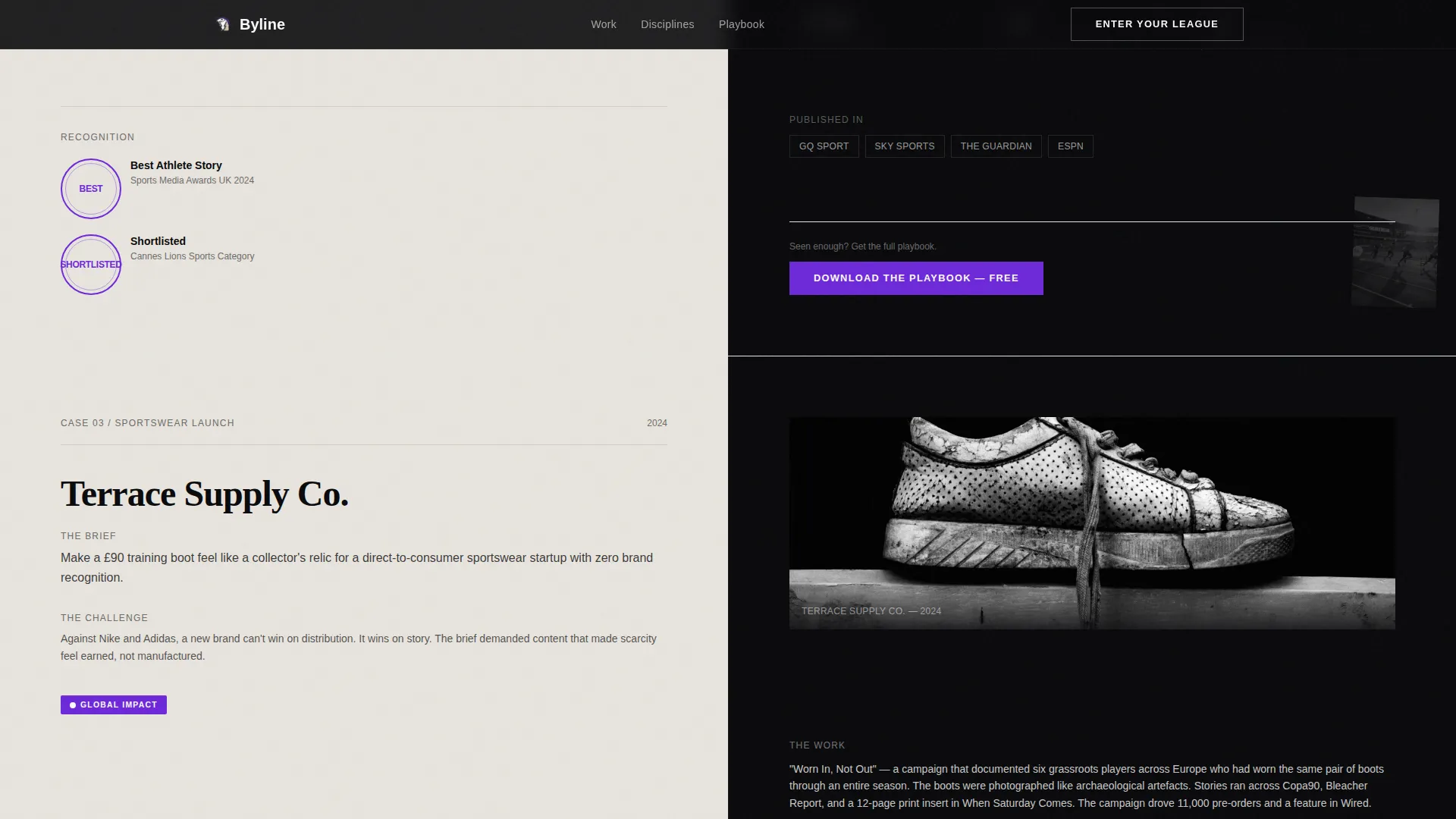Sports Marketing & Agency Directory Website Template
