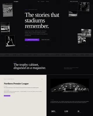 Sports Marketing & Agency Directory Website Template