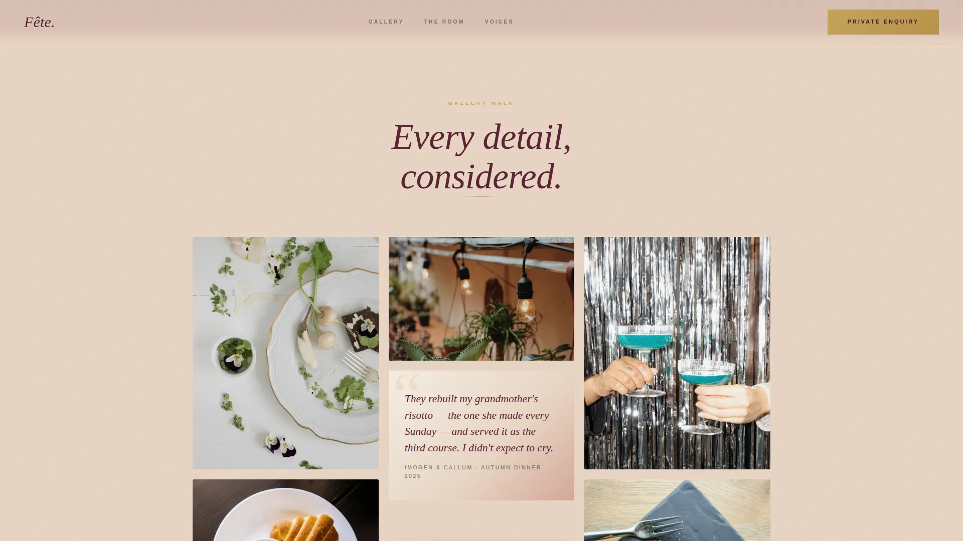 Wedding Venue Reviews Website Template