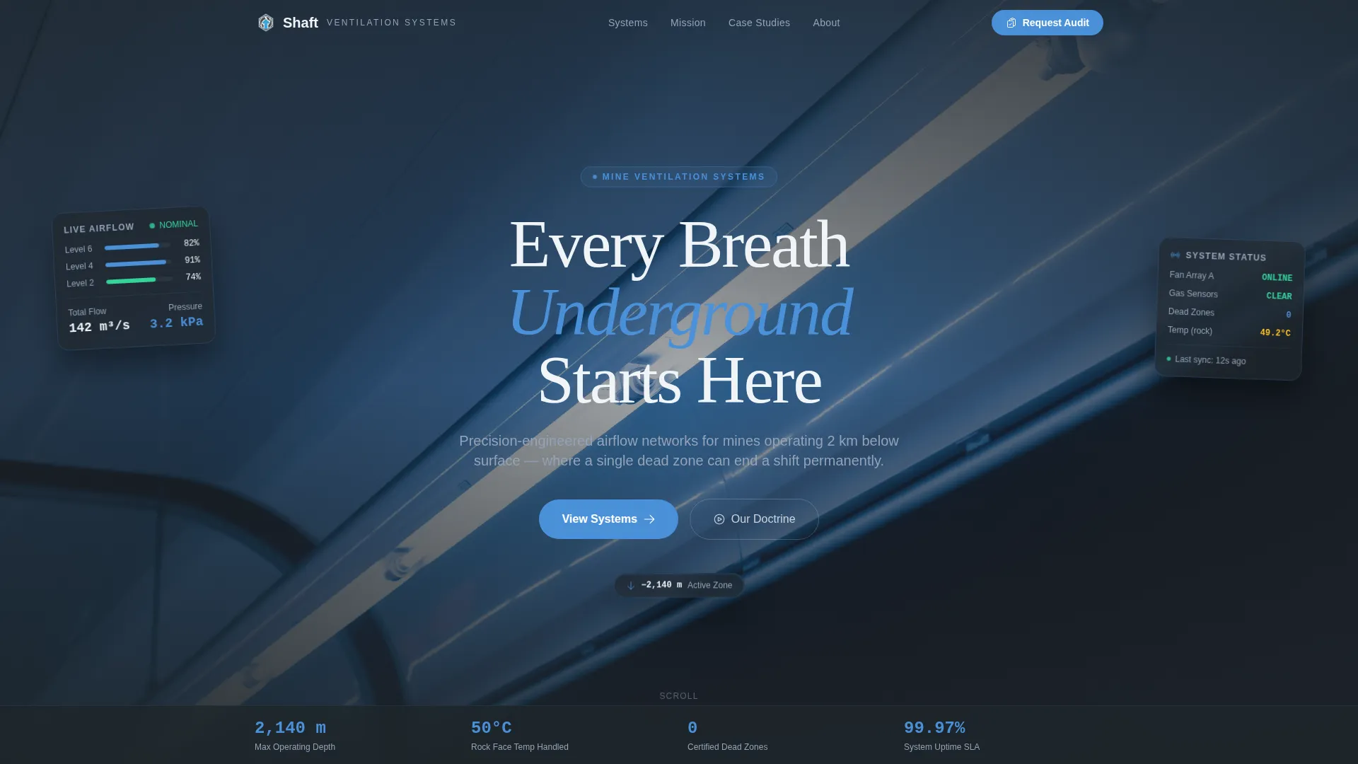 Mining Equipment & Professional Website Template