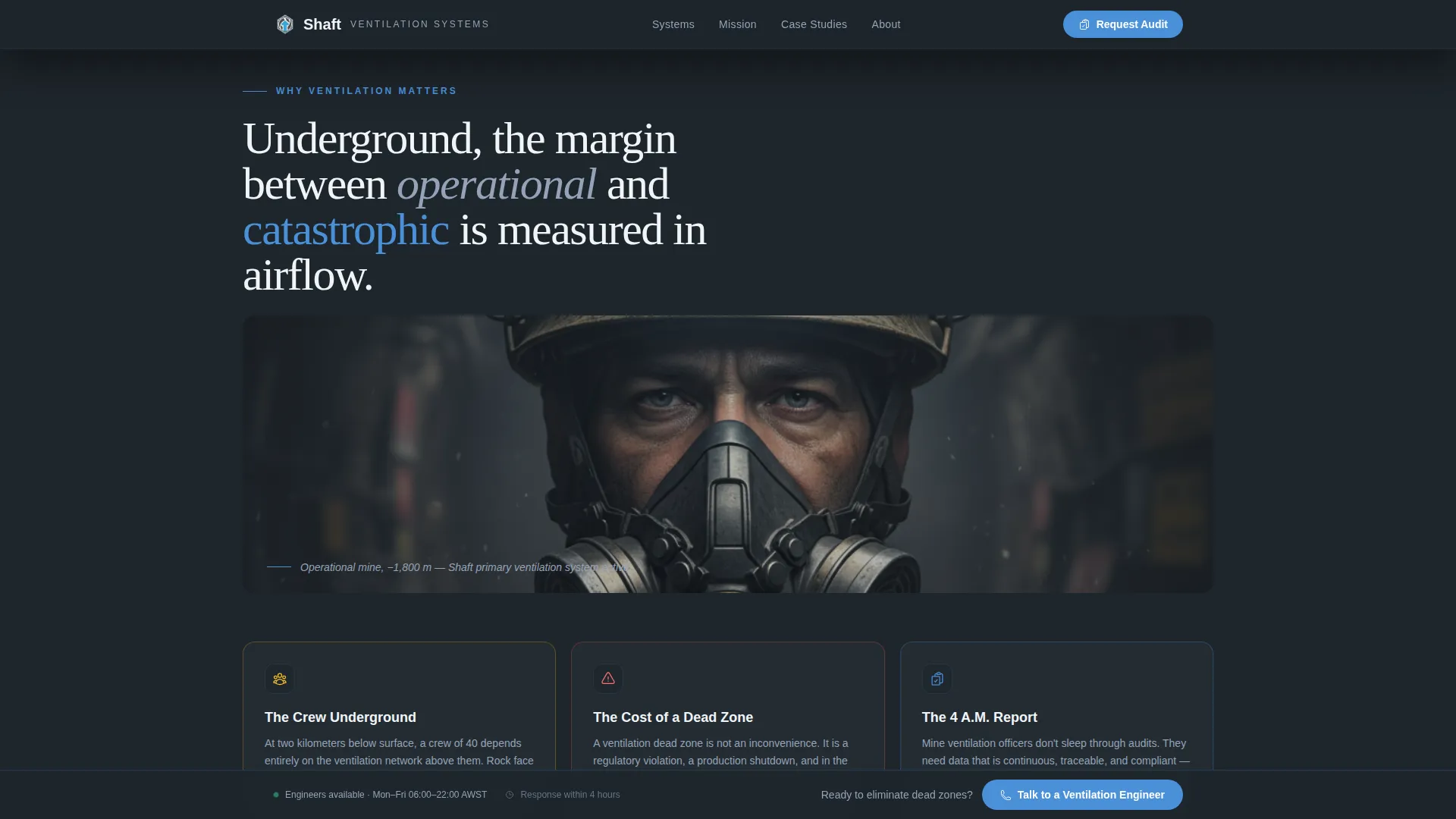 Mining Equipment & Professional Website Template