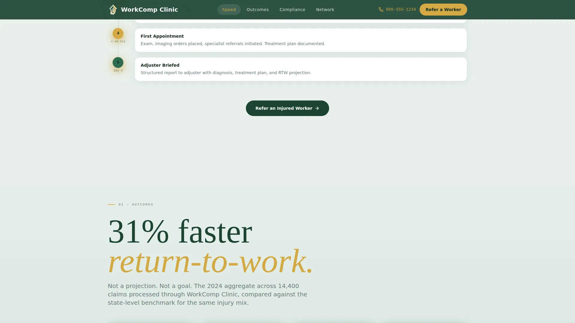 Urgent Care & Walk-In Cost Calculator Website Template