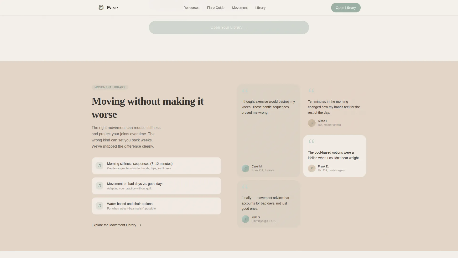 Arthritis Care Education Website Template
